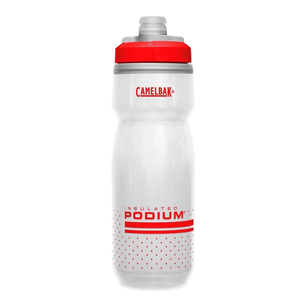 Bidon Podium Chill 600 ml Fiery Red/White