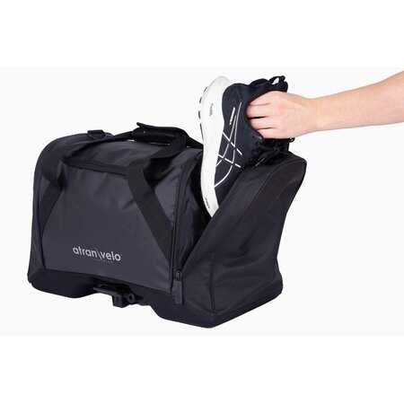 AtranVelo Bagagedragertas Pulse Duffle Bag AVS 36L Zwart - Sporttas voor op de fiets