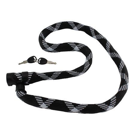 ABUS Kettingslot Ivy Tex 6210 110 cm Zwart