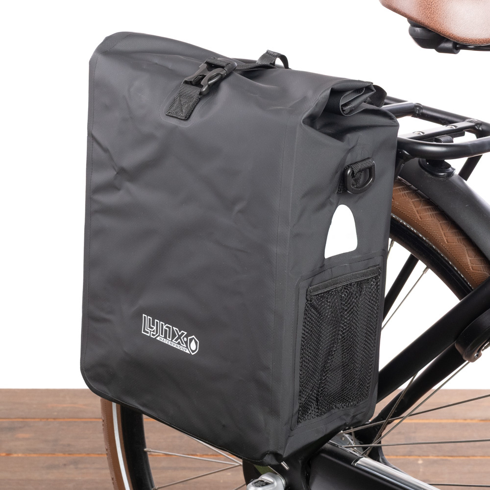 Enkele fietstas Valley XL e-Bike Black 21L