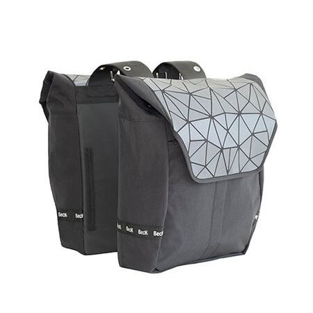 Beck Dubbele fietstas Ultra 32L Black