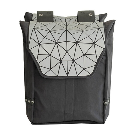 Beck Dubbele fietstas Ultra 32L Silver