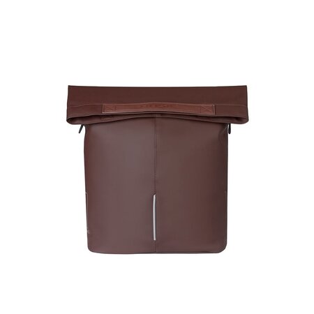 Basil Enkele fietstas City Shopper MIK Hooks 16L Bruin