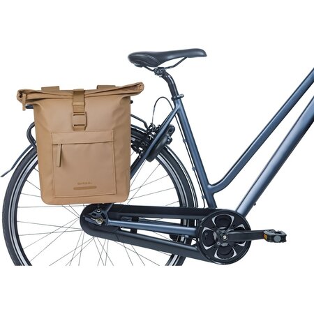 Basil Dubbele fietstas Brooklyn 41L Zand