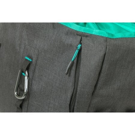 Basil Enkele fietstas Discovery 365D L MIK Hooks 20L Zwart Melee