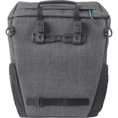 Basil Enkele fietstas Discovery 365D L MIK Hooks 20L Zwart Melee