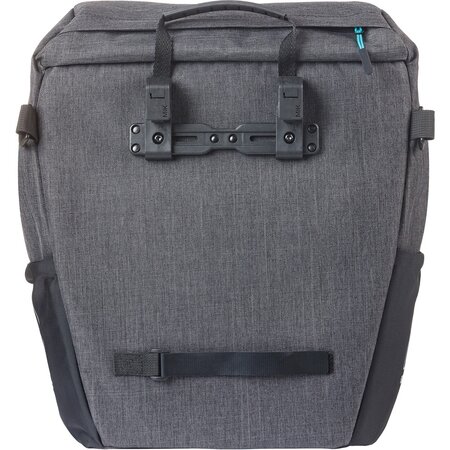 Basil Enkele fietstas Discovery 365D M MIK Hooks 9L Zwart Melee