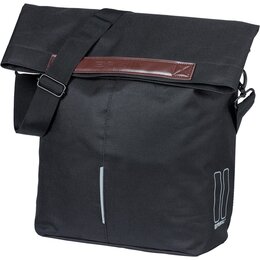 Basil Enkele fietstas City Shopper MIK Hooks 16L Black