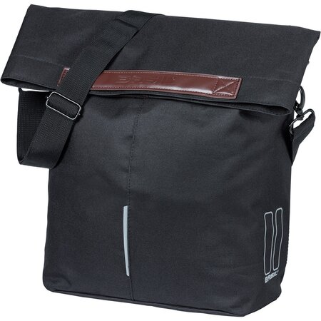 Basil Enkele fietstas City Shopper MIK Hooks 16L Black