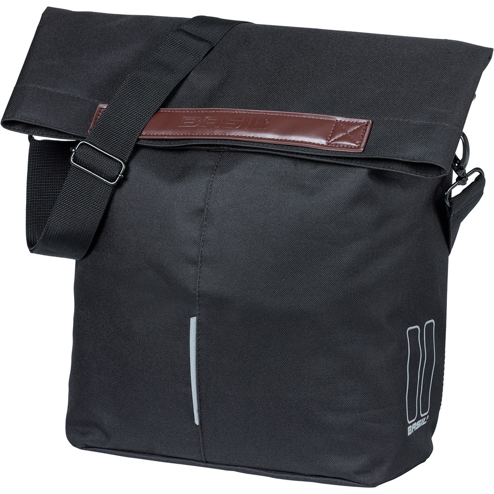 Enkele fietstas City Shopper MIK Hooks 16L Black