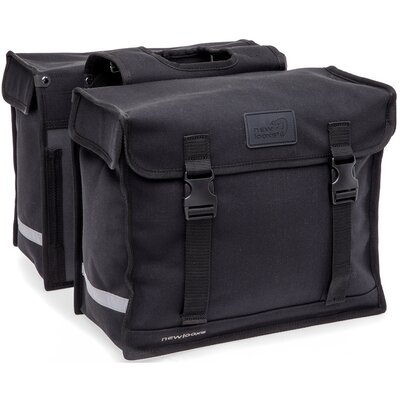 New Looxs Dubbele Fietstas Deluxe 46L Zwart