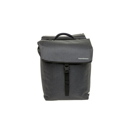 New Looxs Dubbele fietstas Hamar Double MIK 2.0 38L Antraciet