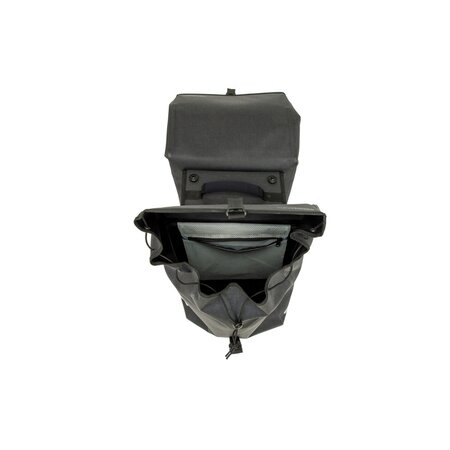 New Looxs Dubbele fietstas Hamar Double MIK 2.0 38L Antraciet