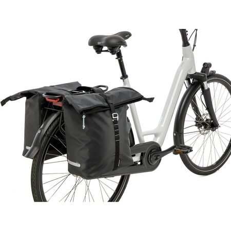 New Looxs Dubbele fietstas Cantos Double 36L Black