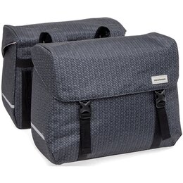 New Looxs Dubbele fietstas Mondi Joy Double 38L Nima Black