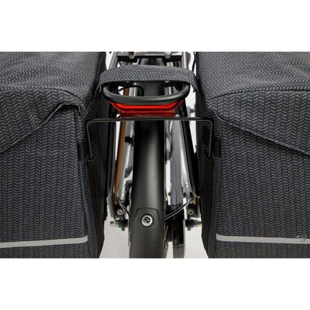 New Looxs Dubbele fietstas Mondi Joy Double 38L Nima Black