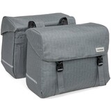 New Looxs Dubbele fietstas Mondi Joy Double 38L Nima Grey