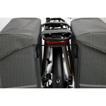 New Looxs Dubbele fietstas Mondi Joy Double 38L Nima Grey