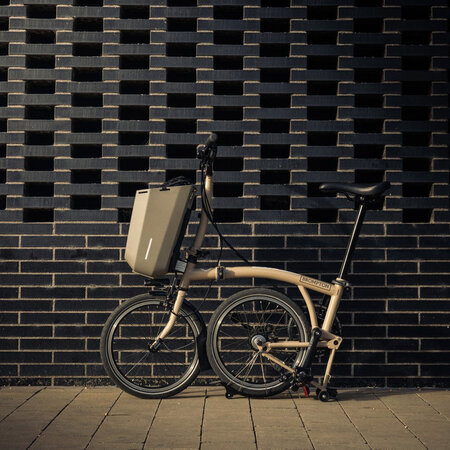 Shad Fietsmand Daily Bike Box 20L Oslo Grey - Voor Brompton-vouwfiets