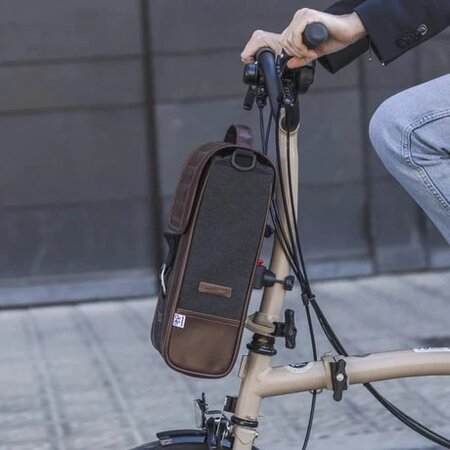 Shad Stuurtas Genuine Mail Bag 8L Brussels Chocolate