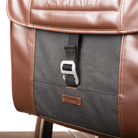Shad Enkele Fietstas Genuine Office Bag 16L Brussels Chocolate