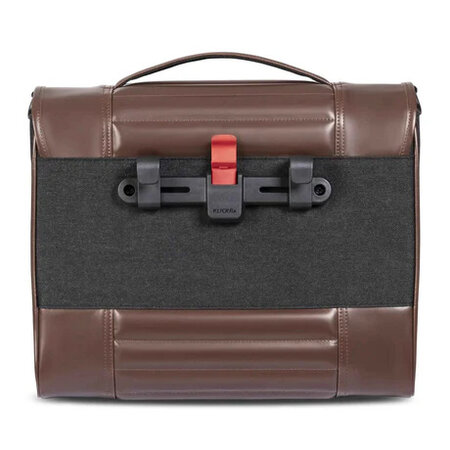 Shad Enkele Fietstas Genuine Office Bag 16L Brussels Chocolate