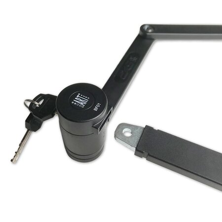 SXP Vouwslot 100 cm Zwart ART-2 - Inclusief houder