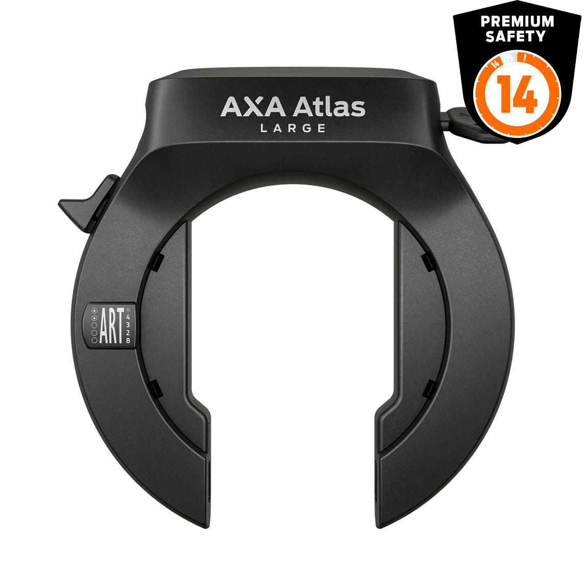 AXA Ringslot Atlas Large 72 mm Zwart - ART-2 keurmerk