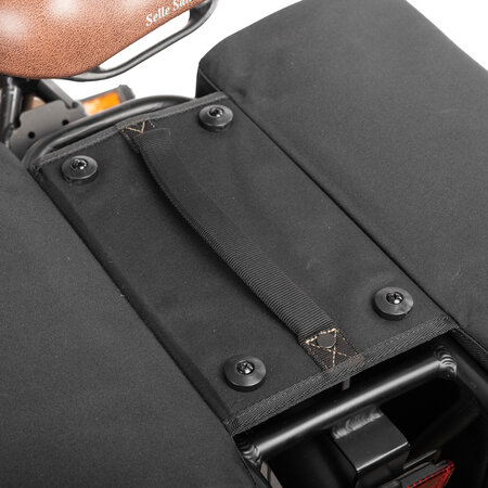 New Looxs Dubbele fietstas Tulum MIK 32L Zwart