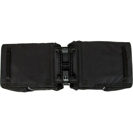 New Looxs Dubbele Fietstas Vigo Double MIK 2.0 37L Zwart/Groen