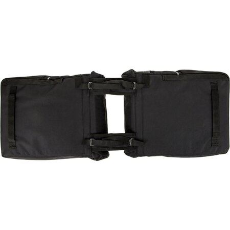 New Looxs Dubbele Fietstas Vigo Double 37L Zwart/Groen