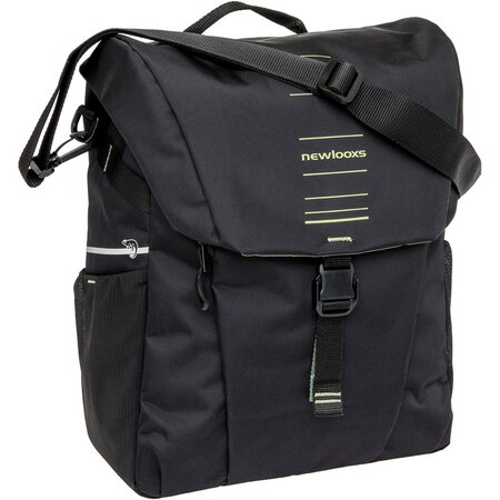 New Looxs Enkele Fietstas Vigo Single 18,5L Zwart/Groen