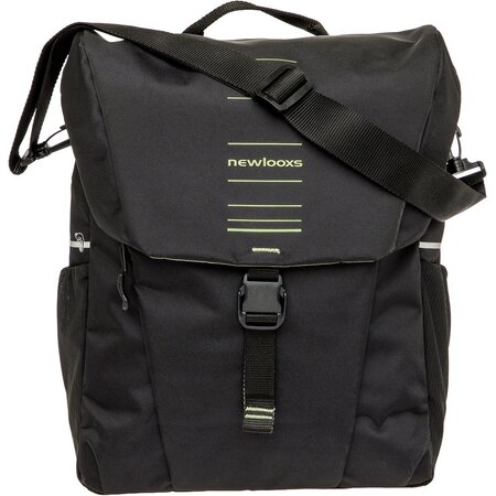 New Looxs Enkele Fietstas Vigo Single 18,5L Zwart/Groen