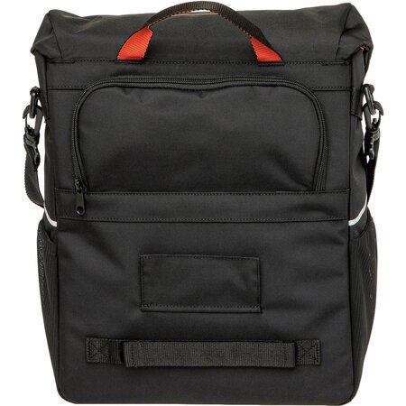 New Looxs Enkele Fietstas Vigo Single 18,5L Zwart/Oranje