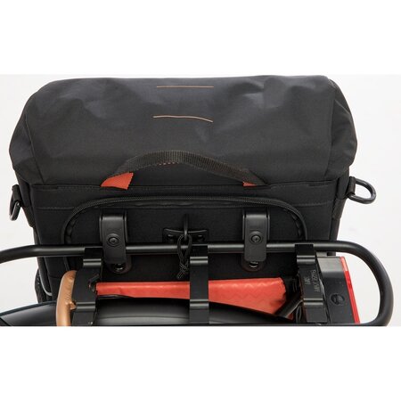 New Looxs Enkele Fietstas Vigo Single 18,5L Zwart/Oranje