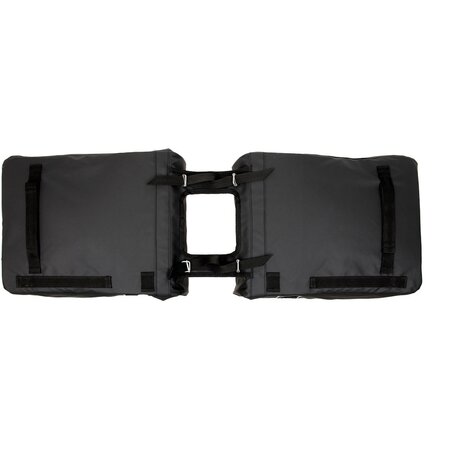 New Looxs Dubbele fietstas Leeds Double 38L Black