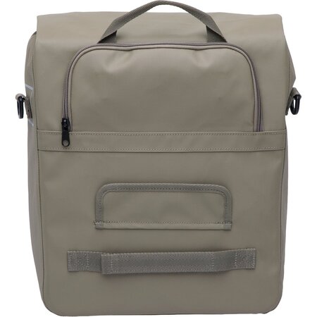 New Looxs Enkele fietstas Leeds Single 19L Taupe