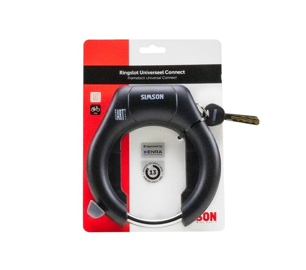 Ringslot Universeel Connect Zwart - ART-2 keurmerk