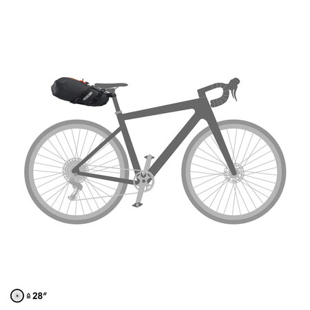 Ortlieb Seat-Pack QR Matzwart 7,5L