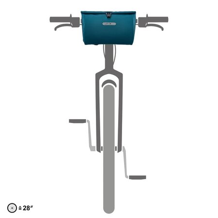 Ortlieb Stuurtas Velo-Sling Flex Petrol 5L