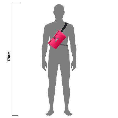 Ortlieb Stuurtas Velo-Sling Flex Cyber Pink 2,5L