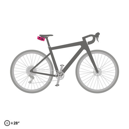 Ortlieb Zadeltas Micro-Bag Cyper Pink 0,5L