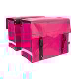 Beck Dubbele fietstas Nostalgic 52L Pink