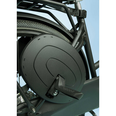 Qibbel 6+ Junior Seat compleet - Granite Grey - Met voetsteunen