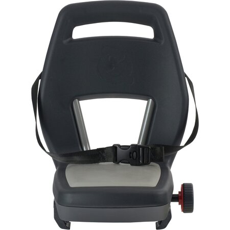 Qibbel 6+ Junior Seat compleet - Granite Grey - Met voetsteunen