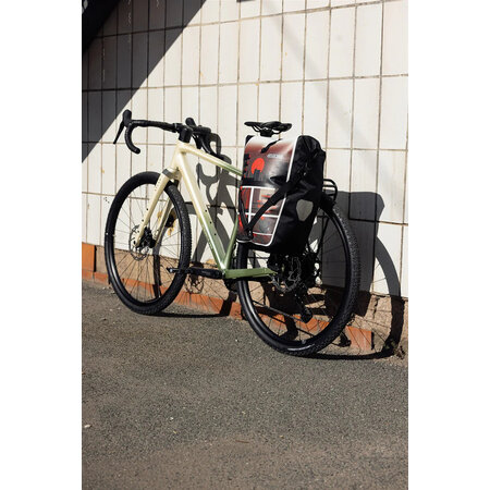 Ortlieb Enkele Fietstas Back-Roller Design Morning Routine QL 2.1 White/Black 20L