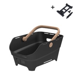 Basil Fietsmand Cento Neo MIK 21L Zwart