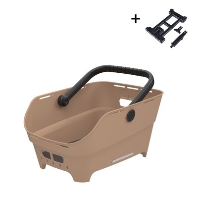 Basil Fietsmand Cento Neo MIK 21L Zand