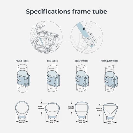 Urban Iki Junior Fietszitje Bincho Black/Inaho Beige - zonder montagekader