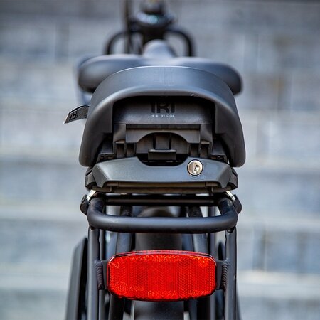 Urban Iki Junior Fietszitje Bincho Black/Inaho Beige - zonder montagekader